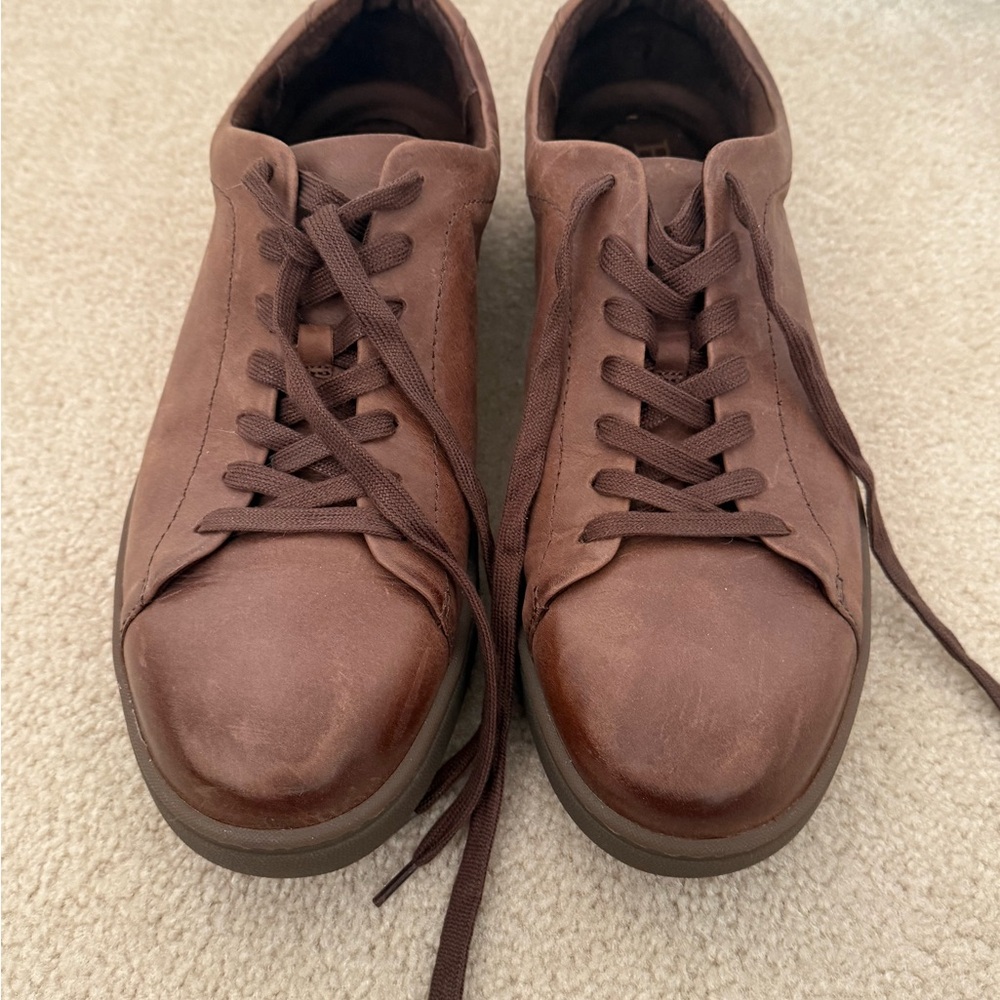 Men's born Brown Leather Sneakers